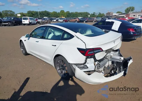 2021 Tesla Model 3 Standard Range Plus Rear-Wheel Drive из США, поврежденный, VIN 5YJ3E1EA9MF851839